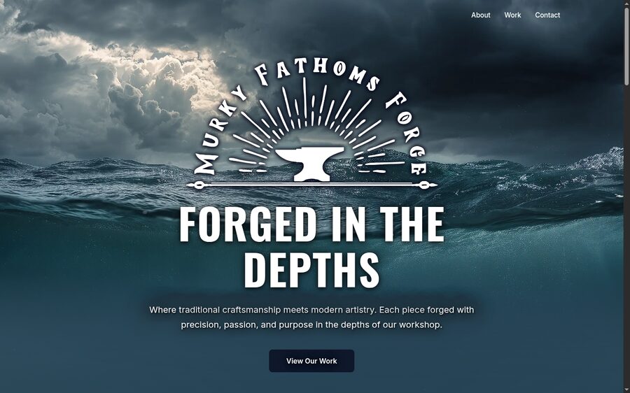 Screenshot of Murky Fathoms Forge
